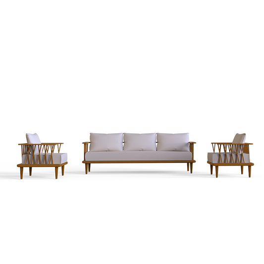 Wabi Sabi | Teakwood Sofa