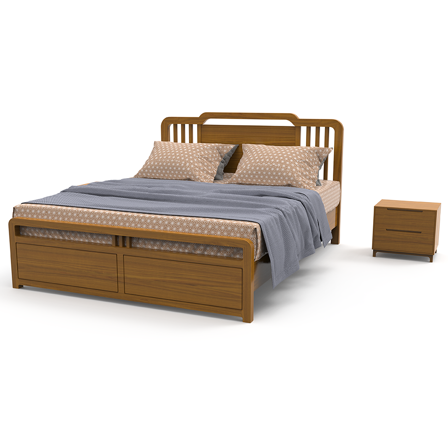 Haven | Teakwood Bed Cot