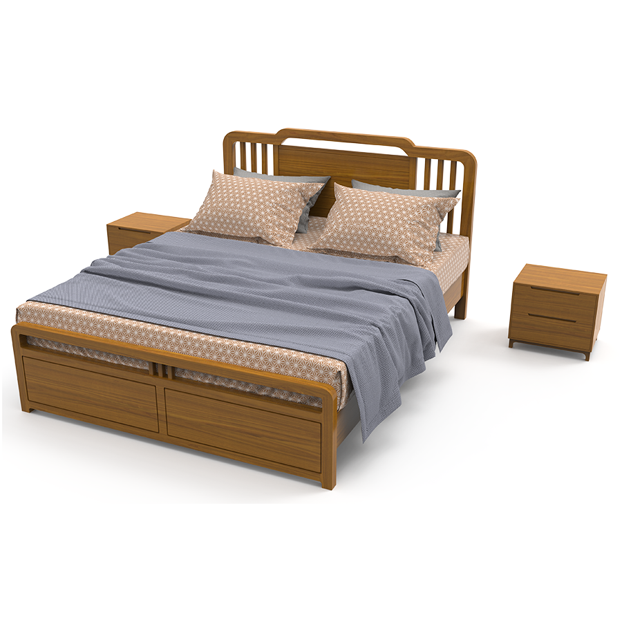 Haven | Teakwood Bed Cot