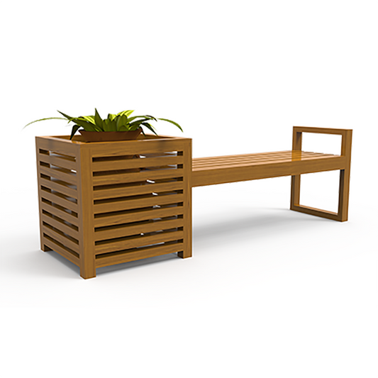 Garden Glow | Teakwood Bench