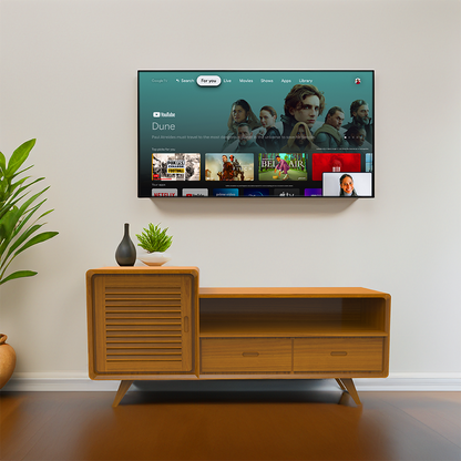 Harmony Hub | Teakwood TV Stand