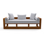 Elle | Teakwood Sofa