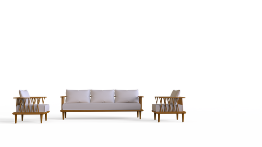 Wabi Sabi | Teakwood Sofa